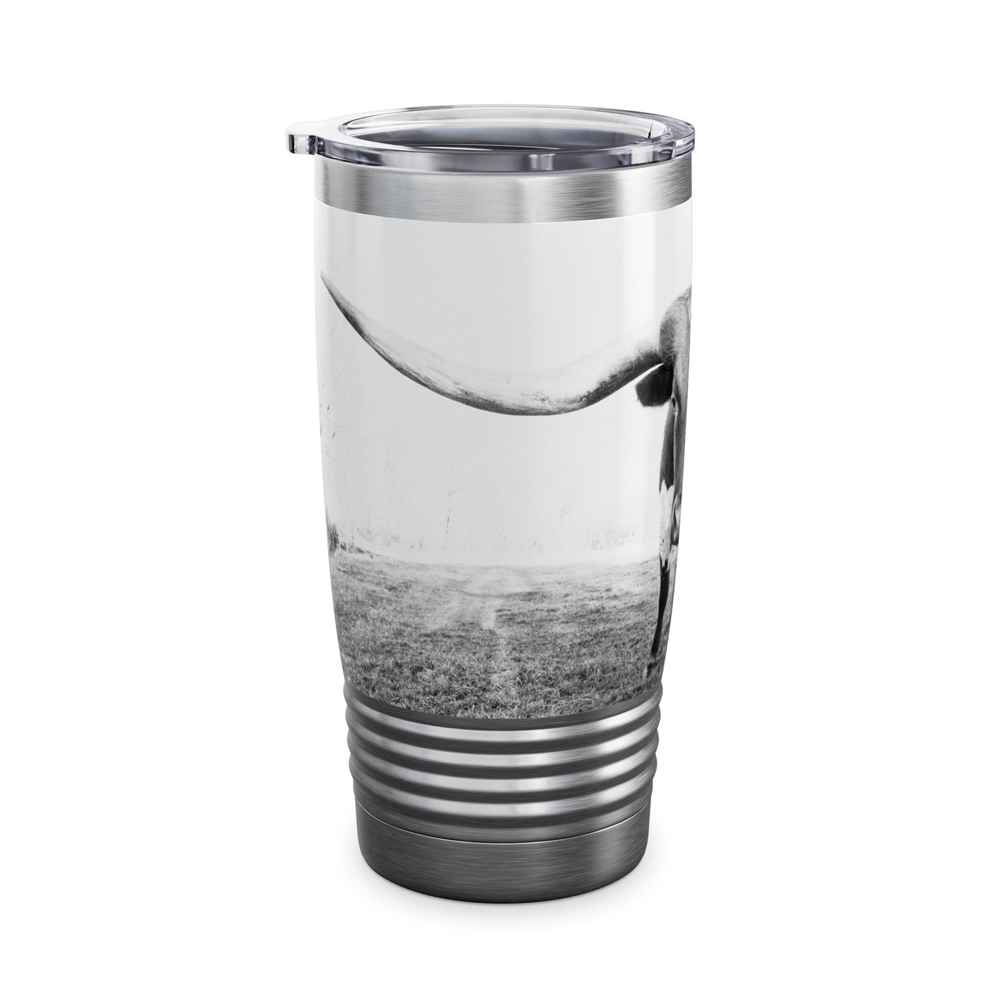 Longhorn Cow Ringneck Tumbler, 20oz