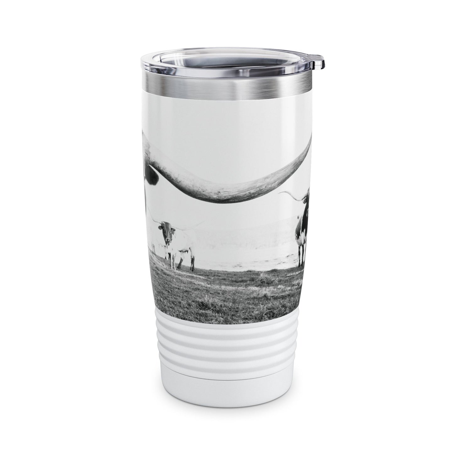 Longhorn Cow Ringneck Tumbler, 20oz