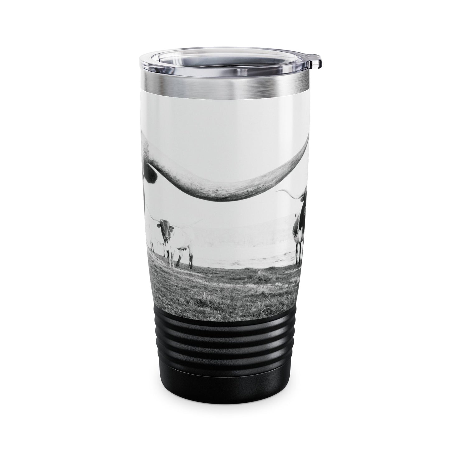 Longhorn Cow Ringneck Tumbler, 20oz