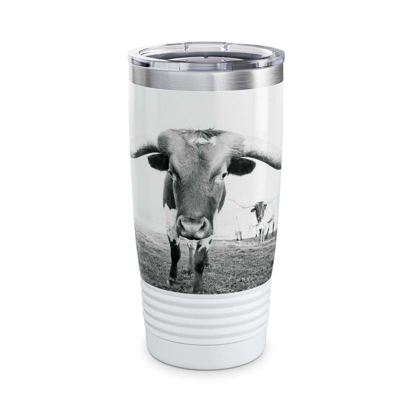 Longhorn Cow Ringneck Tumbler, 20oz